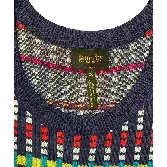Laundry by Shelli Seagul knit multicolor dress - Picture 6 of 7